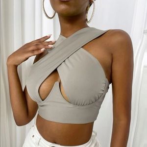 Cross Wrap Tank Top